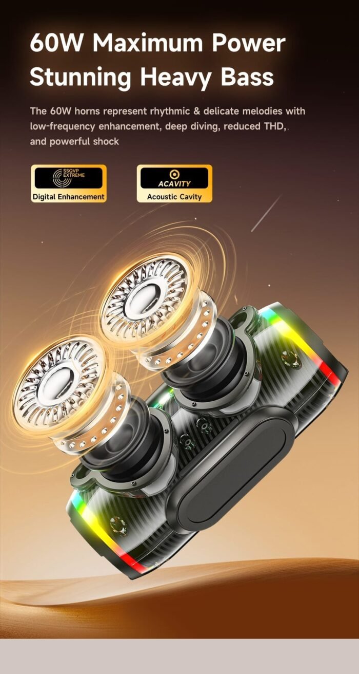 KA12 60W Outdoor Bluetooth Speaker - Image 9