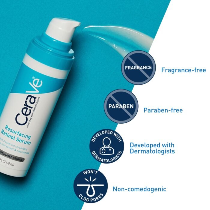 CeraVe Resurfacing Retinol Serum – 30ml - Image 2