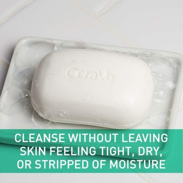 CeraVe SA Cleanser Bar for Rough & Bumpy Skin – 128g - Image 3