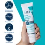 CeraVe Acne Foaming Cream Wash ( benzoyl peroxide 10% ) – 150ml - Image 2