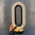 Rechargeable Crystal Zero Table Lamp For Gift Bedroom Living Room Restaurant - Image 7