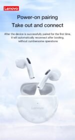 HT38 Lenovo Original Bluetooth 5.0 TWS Earphone Wireless Headphones Waterproof Sport Headsets Noise Reduction Earbuds With Mic - Image 2