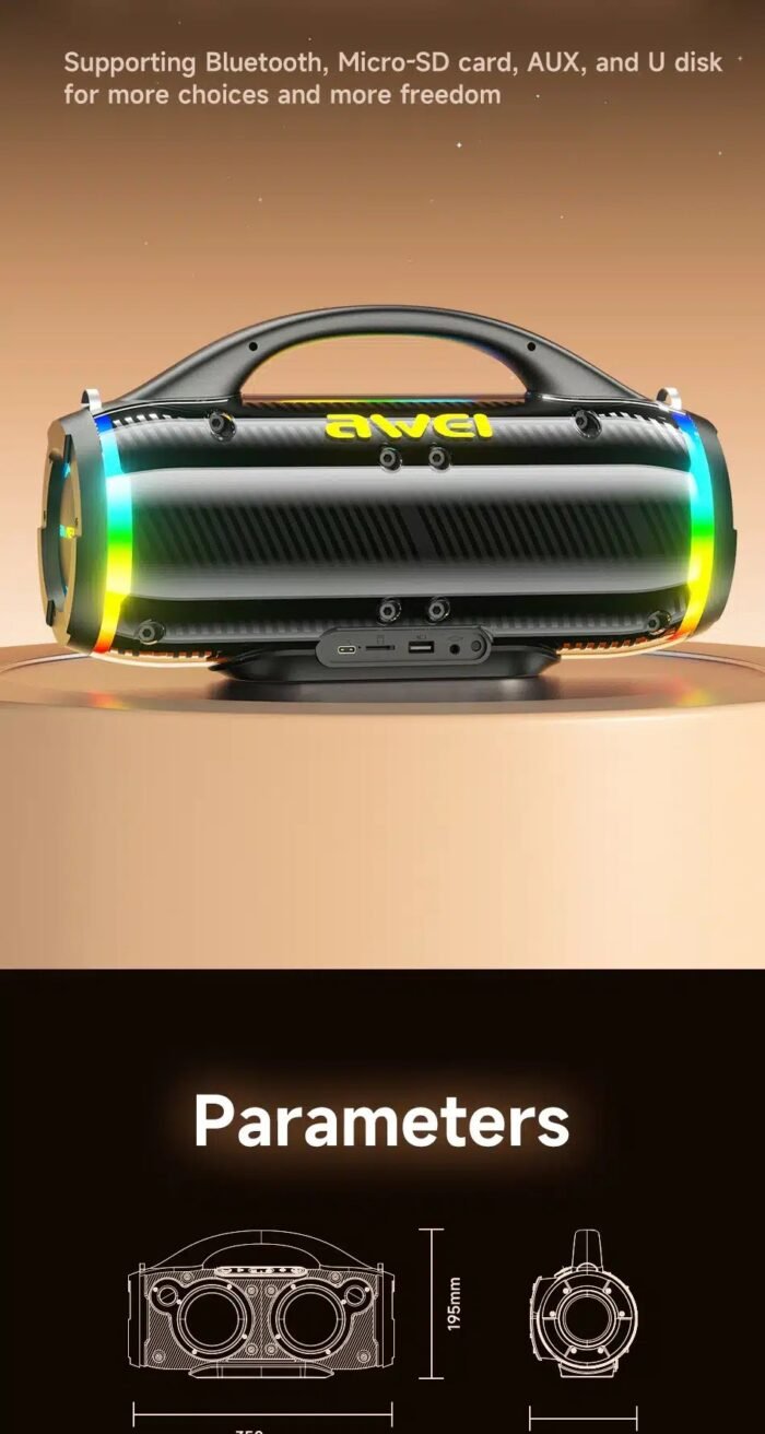 KA12 60W Outdoor Bluetooth Speaker - Image 7