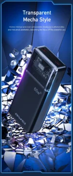 Awei P109K 30000mAh Type C PD65W Fast Charge Powerbank - Image 4