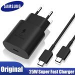 Samsung 25W Super Fast Original Charger USB Type C Charger Power Adapter For Galaxy Usb-C 2 Pin - Samsung 25wat PD Charger - Image 3