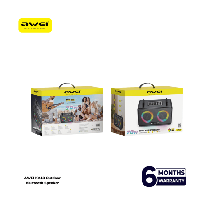 Awei Ka18 70W Output Wireless Speaker - Image 2
