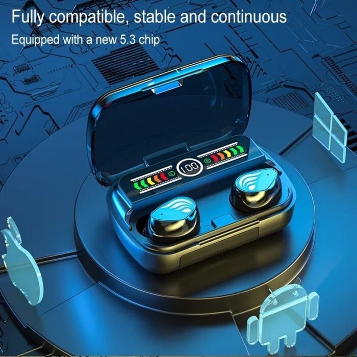 M27 TWS True Wireless RGB Gaming Earbuds - Image 2