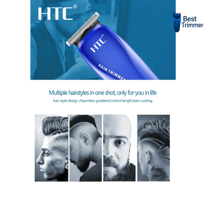 HTC AT-528 Professional Hair Clipper Trimmer for Men - Image 8