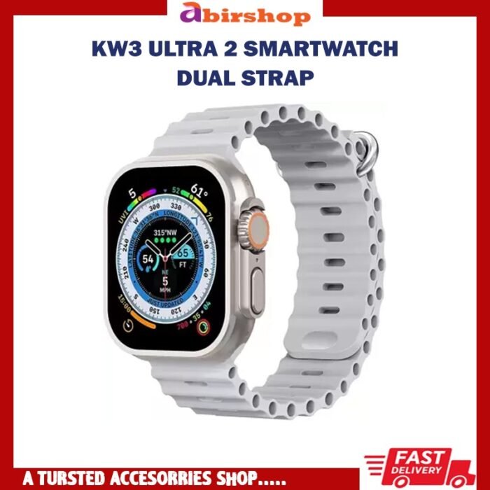 KW3 ULTRA 2 SMARTWATCH DUAL STRAP - Image 4