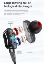 Original Lenovo HE05 Pro TWS Wireless Earphone Bluetooth 5.0 Sports Noise Canceling Neckband Headphones Waterproof Microphone - Image 17