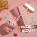 Rabbit LED Usb Charging Desk Lamp Cute Kids Reading Bedroom Bedside Night Light Home Decor Table Lamp - Image 3