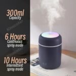 300ml H2O Air Humidifier Portable Mini USB Aroma - Image 2