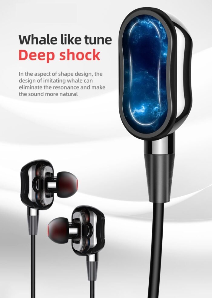Original Lenovo HE05 Pro TWS Wireless Earphone Bluetooth 5.0 Sports Noise Canceling Neckband Headphones Waterproof Microphone - Image 12