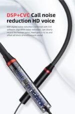 Original Lenovo HE05 Pro TWS Wireless Earphone Bluetooth 5.0 Sports Noise Canceling Neckband Headphones Waterproof Microphone - Image 18