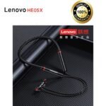Lenovo HE05x Sports Magnetic Wireless Neck Band Earphone - Black - Image 3