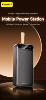 Awei PA-12 30000mAh Fast Charging Power Bank - Image 4