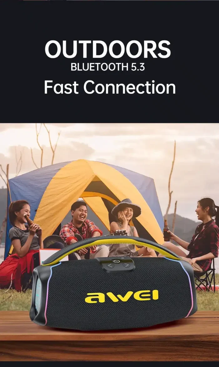 Awei KA16 Wireless 60W Speaker High Quality Audio Portable Speaker - Image 3