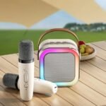 K12 Karaoke Portable Bluetooth 5.3 PA Speaker System with Wireless single Microphones Home Family entertainment and Children's Gifts - Image 8