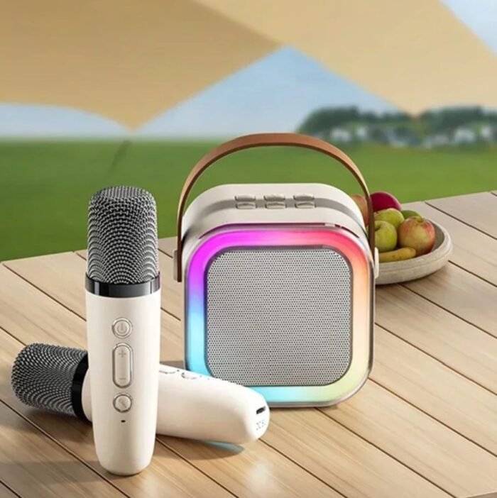 K12 Karaoke Portable Bluetooth 5.3 PA Speaker System with Wireless single Microphones Home Family entertainment and Children's Gifts - Image 8