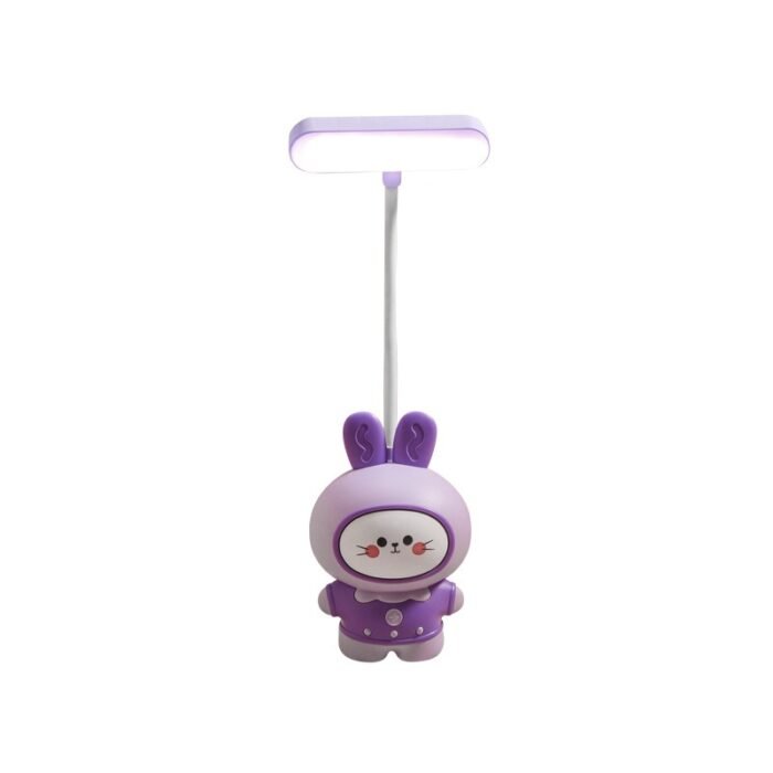 Rabbit LED Usb Charging Desk Lamp Cute Kids Reading Bedroom Bedside Night Light Home Decor Table Lamp - Image 6