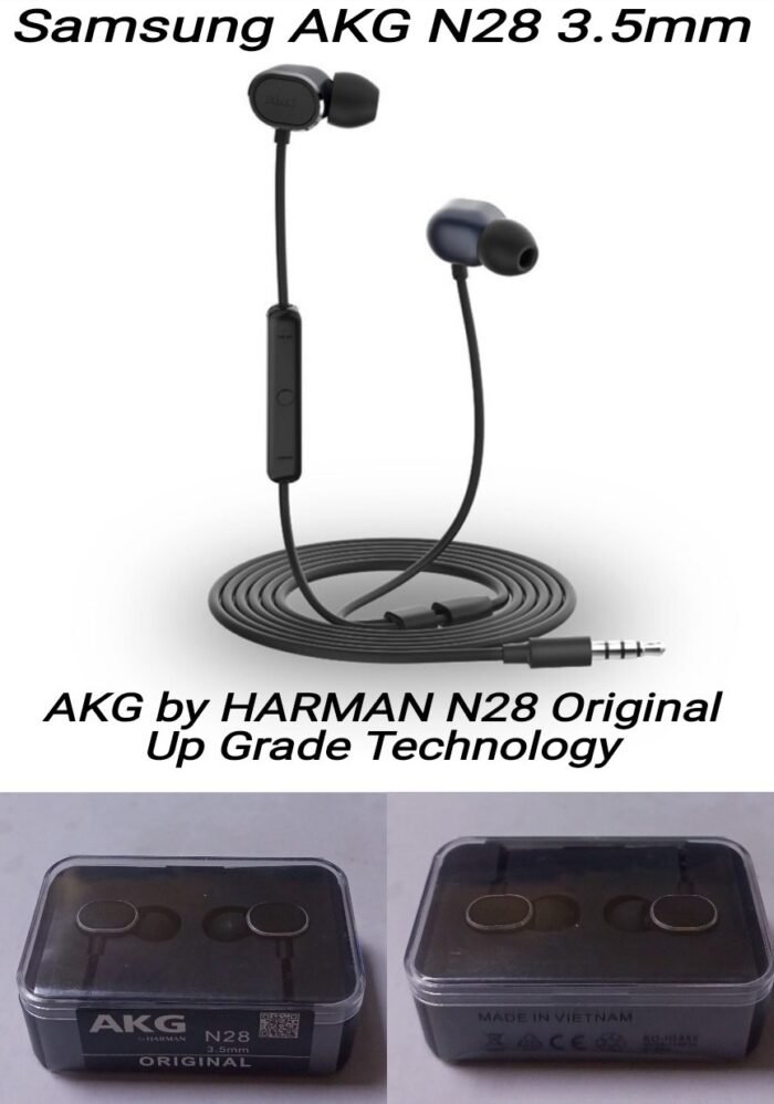 Samsung AKG N28 Universal Wired Earphone In-ear Noise Reduction Wire-Controlled Tuning 3.5mm Phone Headset Metal - Image 2