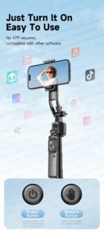 1630mm/64in C17 Tripod Selfie Stick 360° Auto Rotation Shooting Quadruped Phone Stand Face Track Bluetooth Remote Control Tripie - Image 15