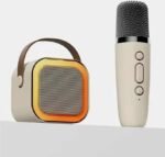 K12 Karaoke Portable Bluetooth 5.3 PA Speaker System with Wireless single Microphones Home Family entertainment and Children's Gifts - Image 2