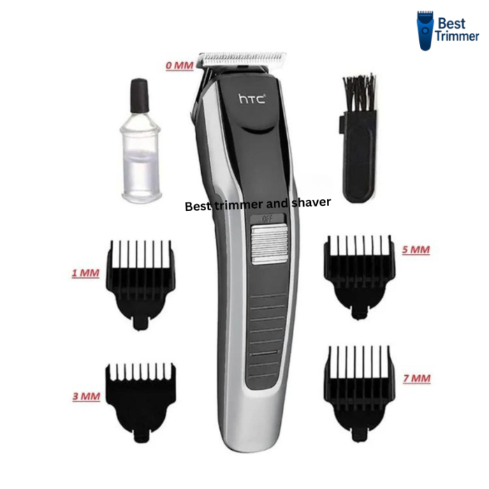 HTC AT 538 Rechargeable Hair and Beard Trimmer for Men - Image 3