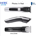 HTC AT 538 Rechargeable Hair and Beard Trimmer for Men - Image 9