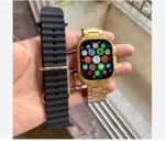 S9+V9 Ultra Max Smartwatch – HD AMOLED Screen Available in Gold Color in Straps - Image 3