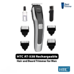 HTC AT 538 Rechargeable Hair and Beard Trimmer for Men - Image 10