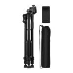 3366 Aluminum Tripod (55-Inch), Universal Lightweight Tripod with Mobile Phone Holder Mount & Carry Bag for All Smart Phones, Gopro, Cameras - Image 7