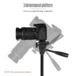 3366 Aluminum Tripod (55-Inch), Universal Lightweight Tripod with Mobile Phone Holder Mount & Carry Bag for All Smart Phones, Gopro, Cameras - Image 8