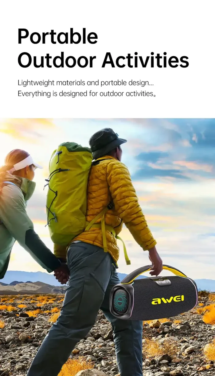 Awei KA16 Wireless 60W Speaker High Quality Audio Portable Speaker - Image 4