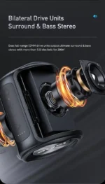 Awei Y310 Speaker Bluetooth Subwoofer High Power Wireless Speaker - Image 3