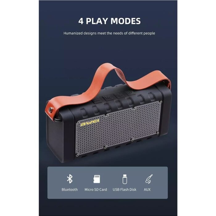 Awei Y668 Bass Indoor/Outdoor Bluetooth Speaker - Image 3