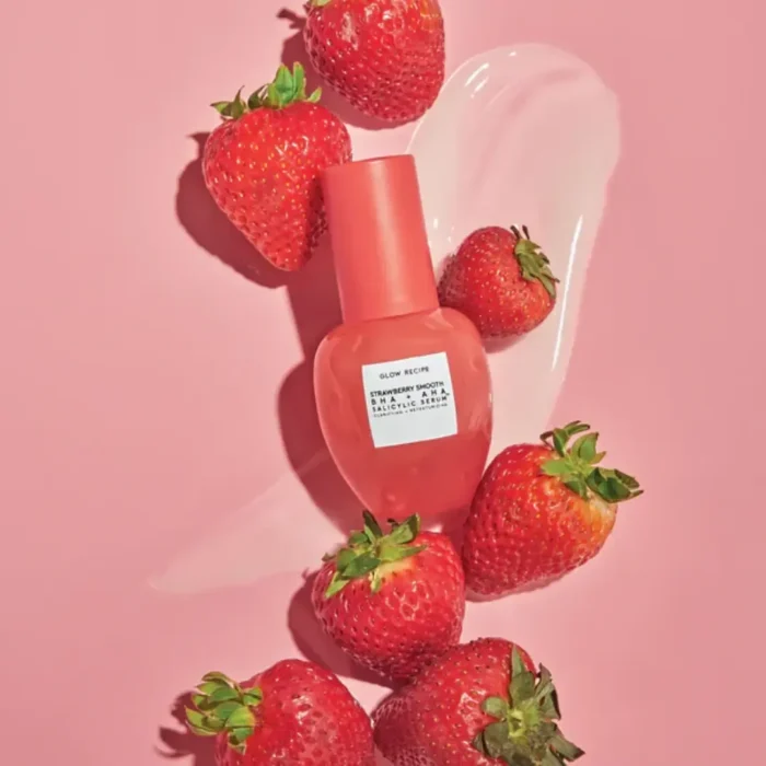 Glow Recipe Strawberry Smooth BHA+AHA Salicylic Serum – 30ml - Image 3