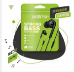 Oraimo Lite CONCH E-10 Earphones – Premium Sound, Strong Bass, & Built-in Mic for Clear Calls & Music
