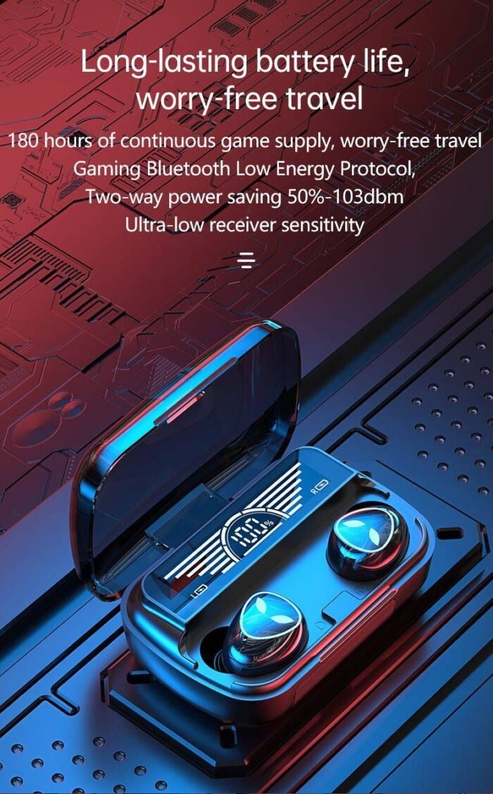 M20 TWS Wireless Earbuds With noise cancelling features & Clear Sound Feature - Image 3