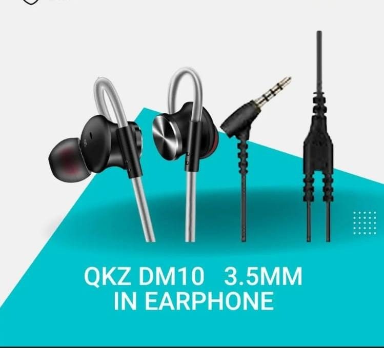 imgi_82_ae6d765a947e67c71250f7d8a2571844 QKZ DM10 Zinc Alloy HiFi Earphone In Ear Earphone - Image 1