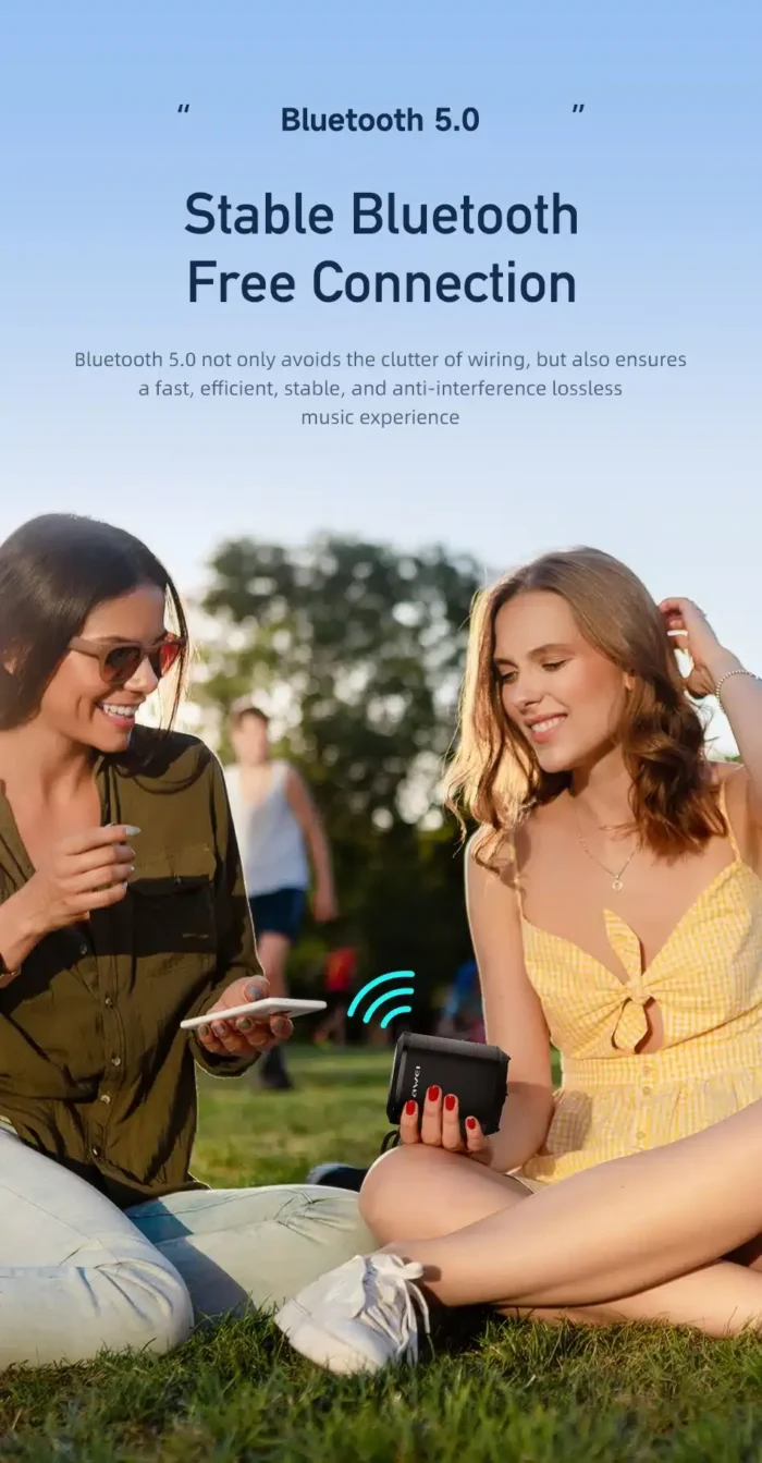 Awei Y379 Wireless Bluetooth Speaker Stereo Surround Mini Waterproof Speakers - Image 6