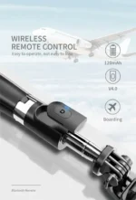 Extendable Wireless Selfie Stick Tripod L02 Phone Self Stick With Bluetooth Remote Safe and reliable Good effect and easy to use - Image 2