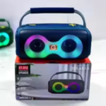 ET-312 RGB Party Speaker Double Horn Mini Outdoor Portable Wireless Bluetooth Rechargeable Speaker With Coloured Lights DJ Sound - Image 9