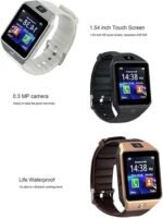 Smartwatch Dz09 Touch Screen SIM TF card SD Card Camera Call smart watch v8 - Image 7