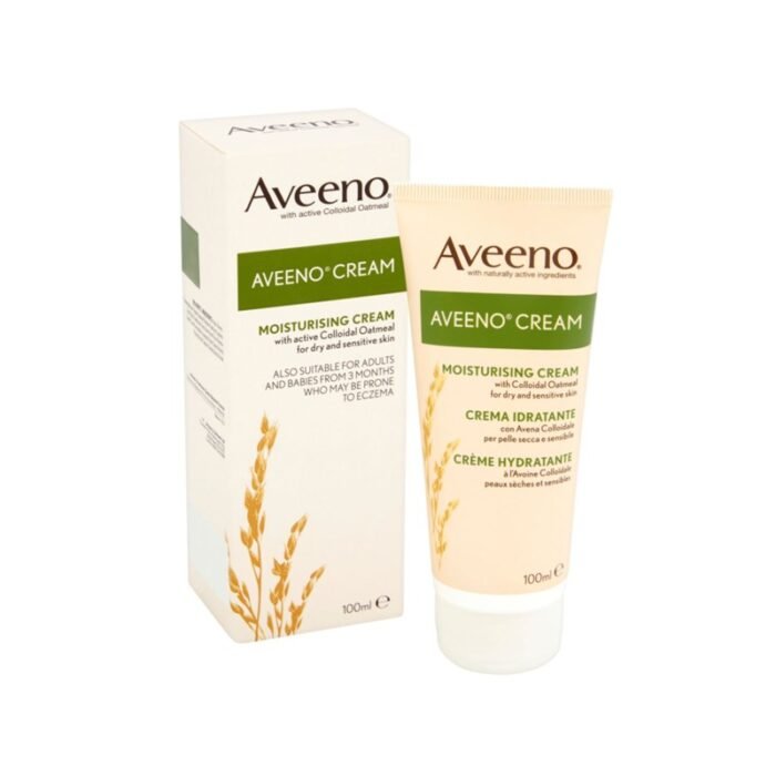 Aveeno Moisturising Cream with Active Colloidal Oatmeal 100ml - Image 2