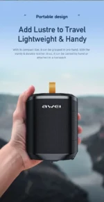 Awei Y379 Wireless Bluetooth Speaker Stereo Surround Mini Waterproof Speakers - Image 2