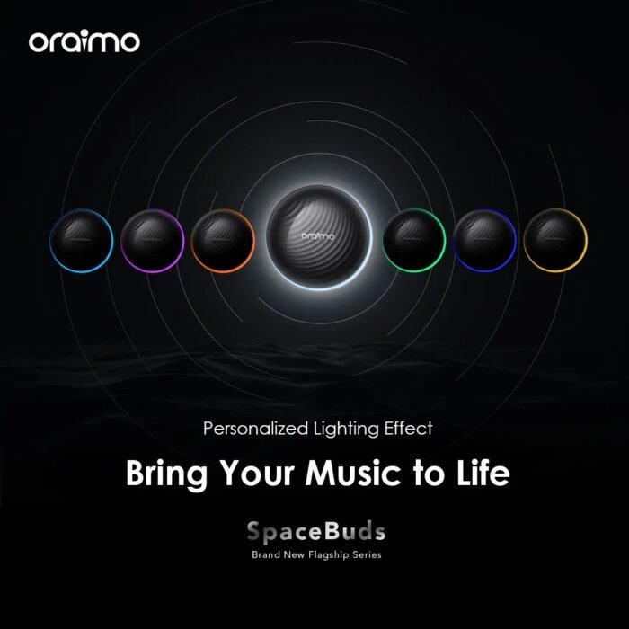 Oraimo OTW 630 SpaceBuds Hybrid ANC TWS Earbuds - Image 6