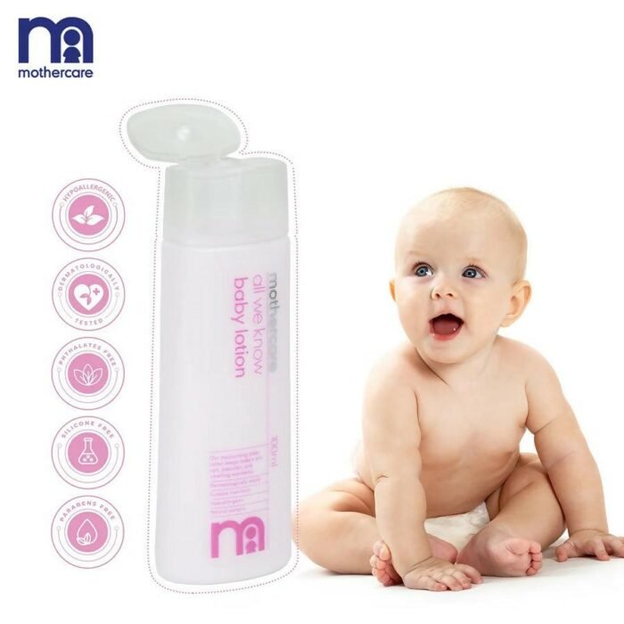 Mothercare All We Know Baby Lotion - 300ml (India) - Image 2