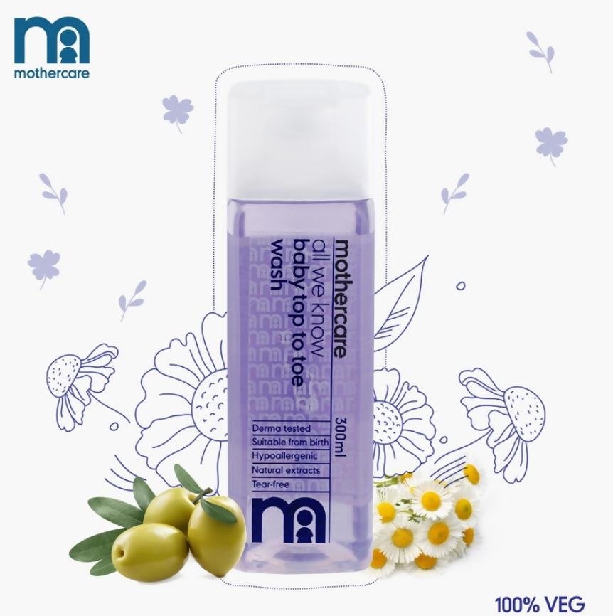 mothercare-all-we-know-top-to-toe-baby-wash-300ml_1_88h4CZtXcOg Mothercare All We Know Top to Toe Baby Wash - 300ml - Image 1