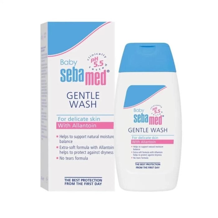 Sebamed Baby Gentle Wash for Delicate Skin with Allamtoin - 200 ml - Image 2
